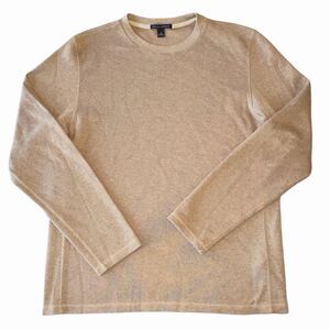 Banana Republic Long Sleeve Shirt Pullover Crew Heavyweight Double Knit Mens Med